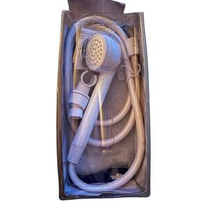 AquaSource #0302438 Handheld Shower Head With 5’ Hose -New, Open Box-